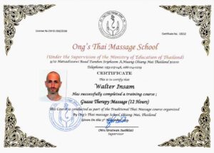 certificato Guasa Therapy